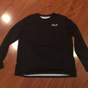 Huk performance fishing shirt.